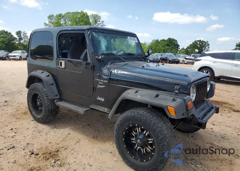 1999 Jeep Wrangler Sport из США, поврежденный, VIN 1J4FY19S9XP423684